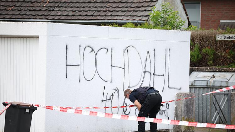 Polizei schie&szlig;t in Erkrath auf Bewaffneten