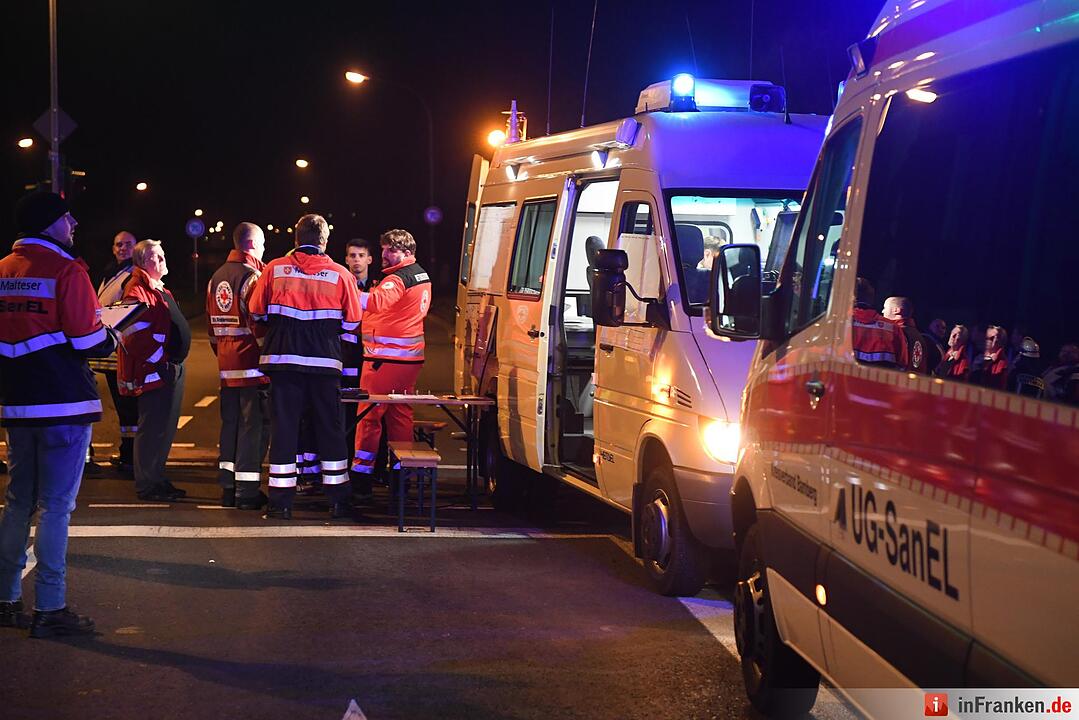 Brand in Tiefgarage in Bamberg - Hotel evakuiert