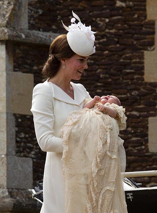Princess Charlotte Christening in Sandringham