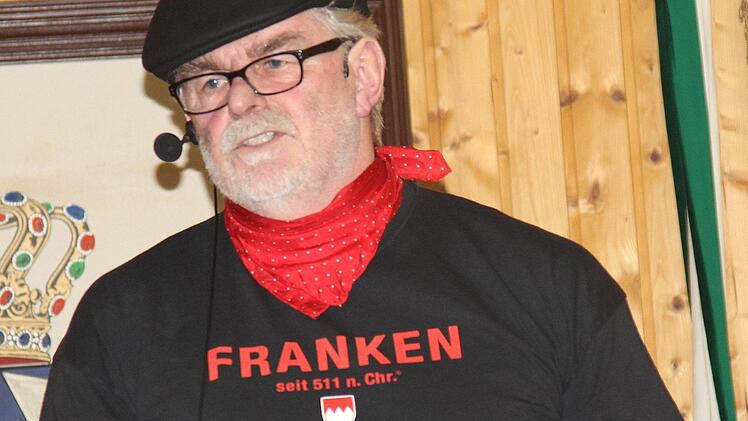 Beim "Franken" (Werner Reißaus) waren die Zuhörer endgültig aus dem Häuschen. Foto: Tobias Schöffel