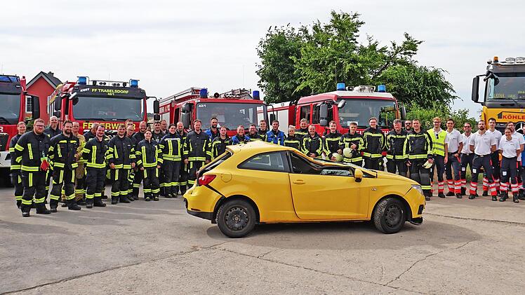 Großaufgebot an Ehrenamtlichen bei der THL in Lisberg