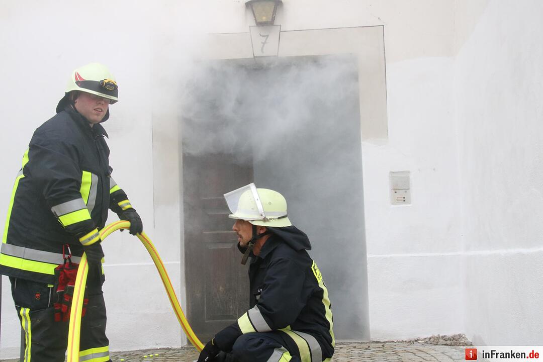 Feuerwehr Hollfeld Großübung