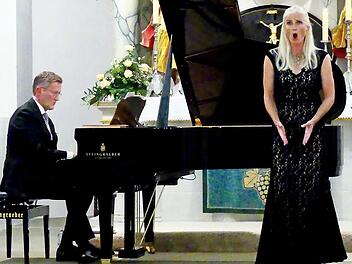Gesche Geier und Hans Martin Gräbner begeisterten mit Werken von Wagner und Beethoven in der Trebgaster Johanneskirche.