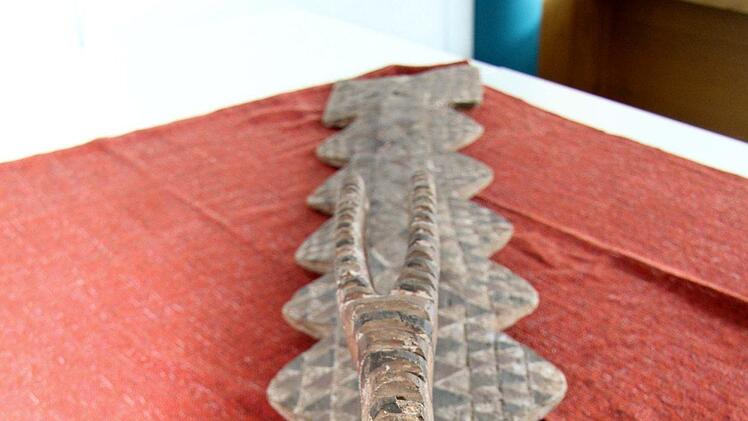 Antilopen-Tanzmaske aus der Region der Mossi  Foto: Richard Sänger