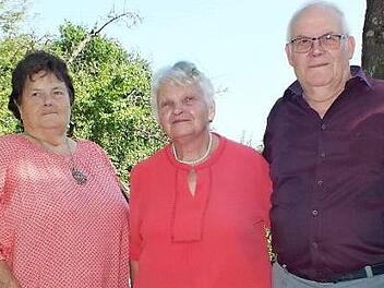 Georg Schockel mit Ehefrau und Schwestern (v. l.): Betty Scheidel, Lisa Thom&auml;, Anni und Georg Schockel sowie Katharina Schwandner Foto: Manfred Welker