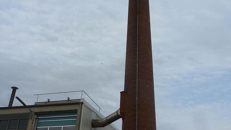 Noch steht der Schornstein.