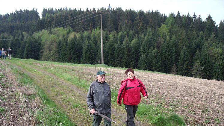 Wanderer auf dem MühlenwegFoto: Klaus-Peter Wulf