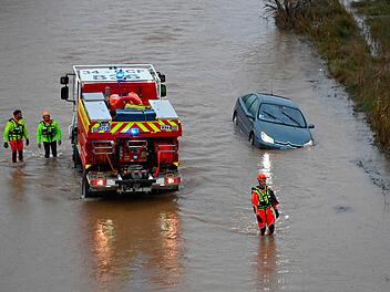 Hochwasser in S&uuml;dfrankreich