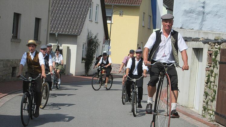 Ein Veloziped.