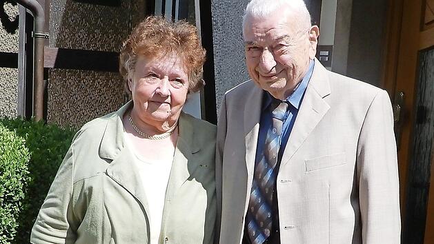Erika und Adolf Frembs feierten 65. Hochzeitstag. Foto: Horst Schneider