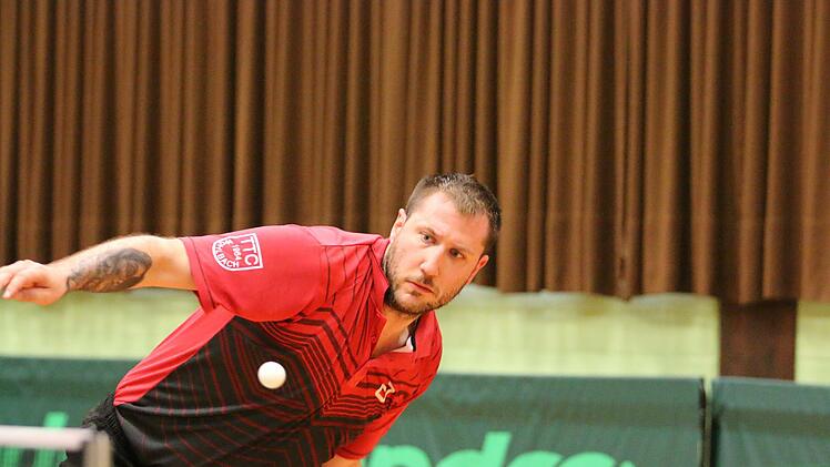 Hatte gro&szlig;en Anteil am Unentschieden gegen Leiselheim: Borna Kovac. Im Vorderen Paarkreuz gewann Kovac mit starken Leistungen beide Einzel.