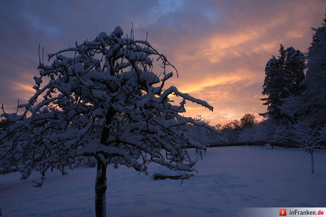 Sonnenaufgang auf der Jurahochfläche