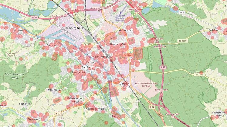Kifferkarte für Bamberg: Hier darf ab 1. April legal Cannabis konsumiert werden