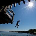 Abkühlung am Ammersee
