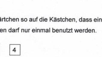 Die Aufgabe Nummer 3 fand Lucie Gaiser am schwierigsten. Foto: Stephanie Elm
