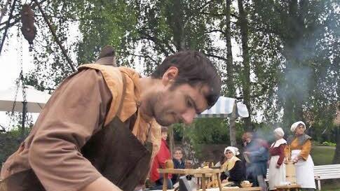 Beim "Forum Cistercium" ist auch der Kleinwenkheimer Bauernhaufen dabei. Foto: Anton Then