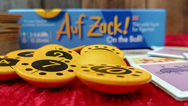 Spiele-Test 'Auf Zack' - Schnelles Paarsuchspiel mit Addier- und Geschicklichkeitselement