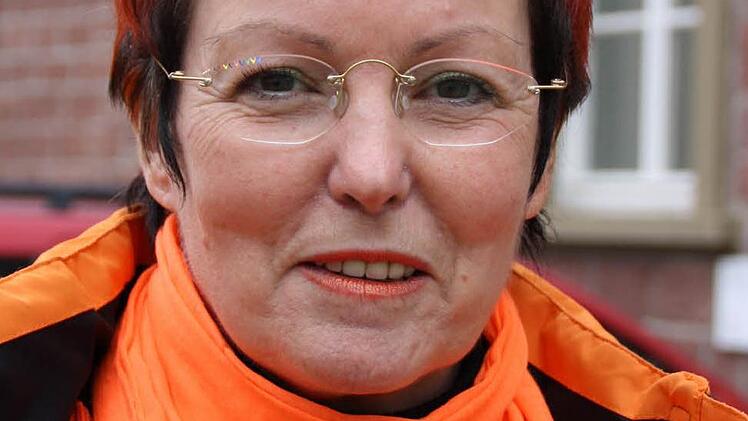 Freiwillige Christa Roth