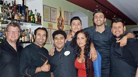 Gut gelaunt: das Team der Herzobar