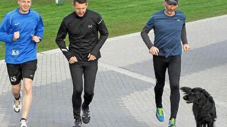 Auch für die Läufer gab es Angebote. Foto: Sebastian Vogt