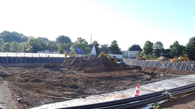 Bau-Chronik der neuen Angerhalle: 23. Juni 2016.Foto: Jochen Berger