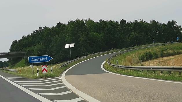 Die A73 wird am Wochenende zwischen Hirschaid und Forchheim-Nord gesperrt