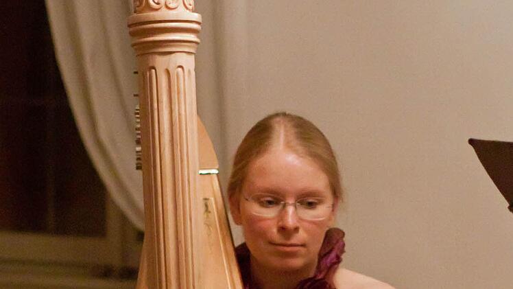 Anna-Maria Frankenberger beim Gastspiel im Haus des Gastes" in Bad RodachFoto: Jochen Berger