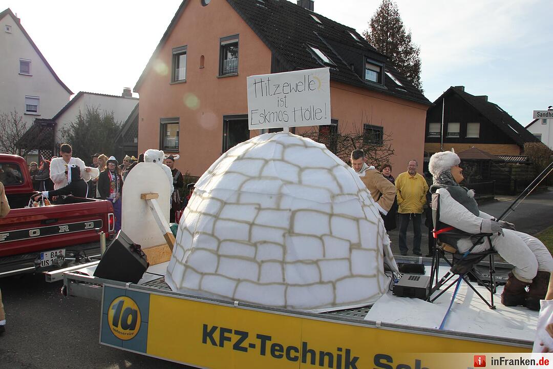 Faschingszug Oberhaid 2016