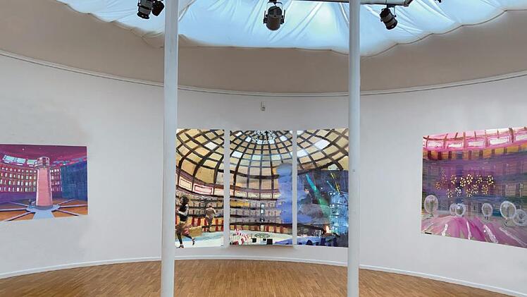 Virtueller Blick in die geplante Ausstellung von und Verena Landau, die von Juli bis Ende August im Kunstverein Coburg zu sehen sein soll.Foto: privat