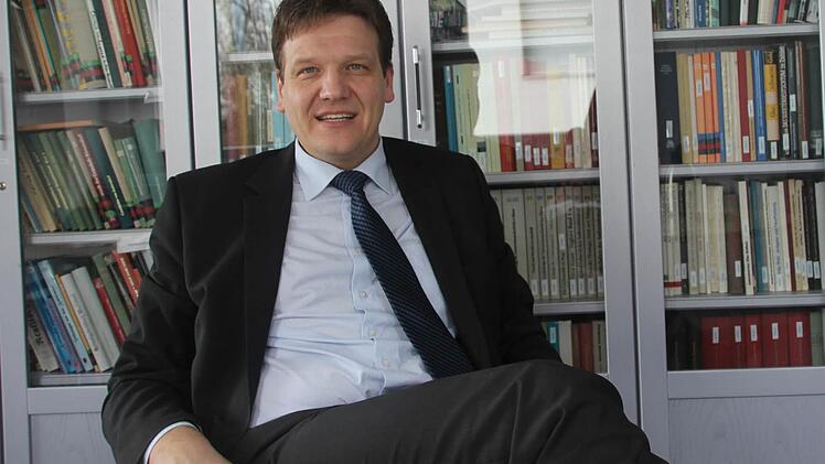 Steffen Hörtler ist Landesvorsitzender und stellvertretender Bundesvorsitzender der Sudetendeutschen Landsmannschaft und gehört der neuen Generation Sudetendeutscher an. Foto: Heike Beudert