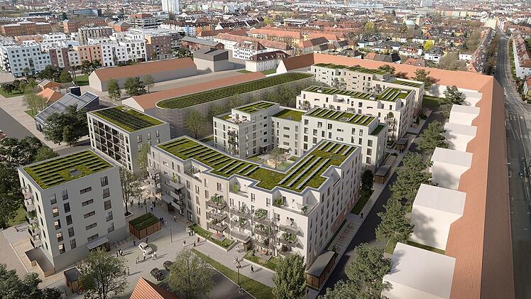 Bamberg: Richtfest für neues Wohnquartier "Lagarde 8" - Rohbau von 145 Wohnungen fertig