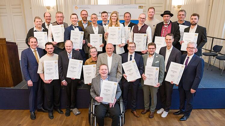 Bayerischer "Bäcker-Oscar" vergeben - fünf fränkische Handwerksbäckereien ausgezeichnet