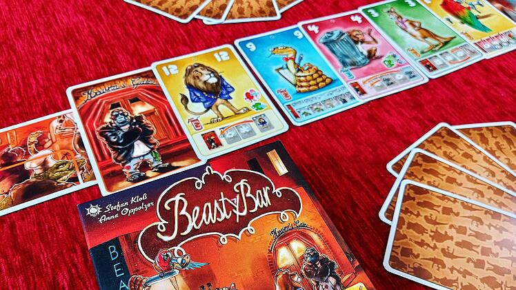 Spiele-Test "Beasty Bar": Tierisches Kartenspiel
