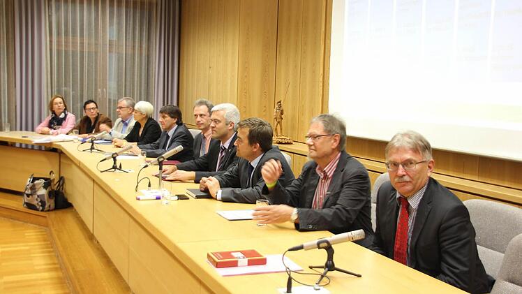 Die Arbeitskreisleiter  Foto: Friedwald Schedel