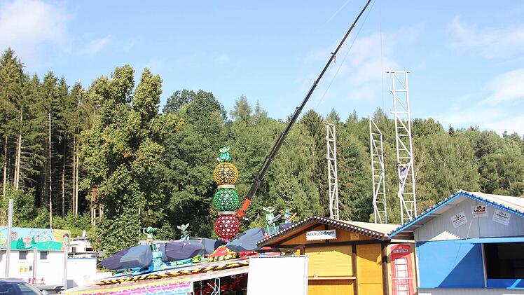 Abbau beim Freischießen. Foto: Marco Meißner