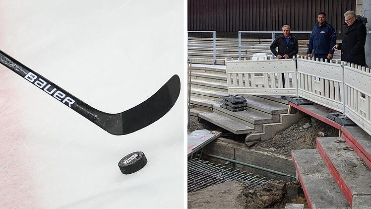 Eisstadion Bayreuth gesperrt: aktueller Stand der Bauarbeiten - Spielbetrieb schon Ende der Woche m&ouml;glich?
