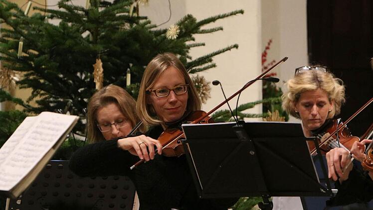 Impressionen vom Weihnachtskonzert mit dem Collegium Musicum in der Coburger MorizkircheFoto: Jochen Berger