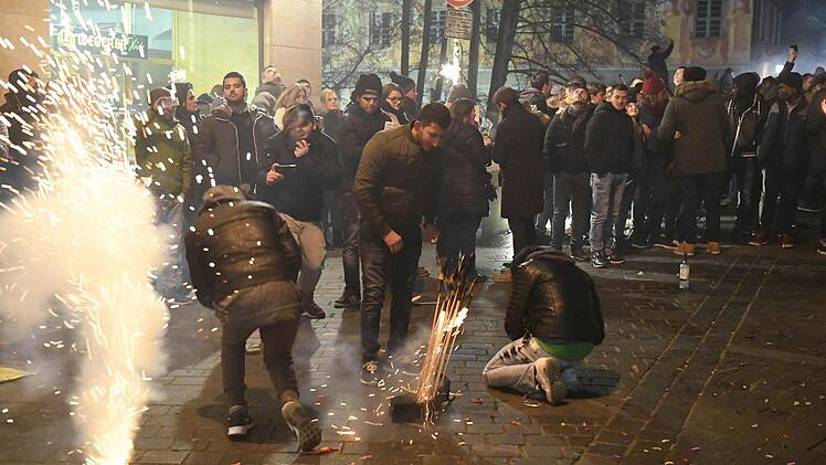 Silvester 2016 in Bamberg Foto: Ronald Rinklef