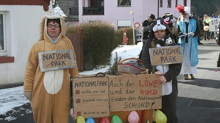 Der  Nationalpark war auch in Oehrberg ein Thema. Foto: Gabriele Sell