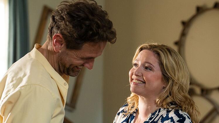 Wiedersehen in der "Landarztpraxis": Die Serienstars Caroline Frier und Oliver Franck.