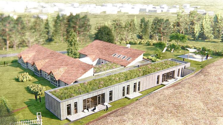 So soll der Anbau aussehen. Repro: Gemeinde Heroldsbach