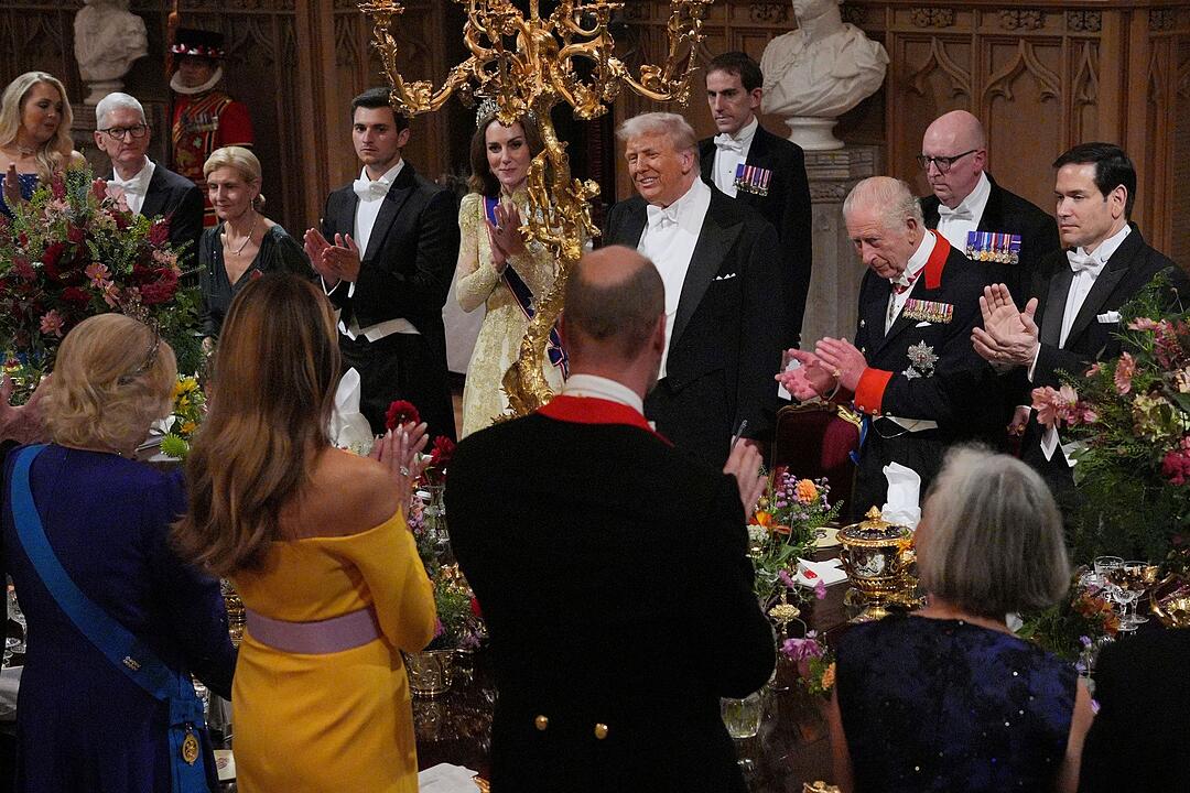 US-Präsident Trump besucht Großbritannien