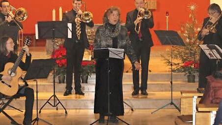 Das "Consortium Musicum" mit Sopranistin Yvonne Nijsten (Mitte) brachte mit seinem Programm die ganze Farbe des Klanges über mehrere Jahrhunderte zum Ausdruck und setzte einen tollen musikalischen Schlusspunkt für das alte Jahr.