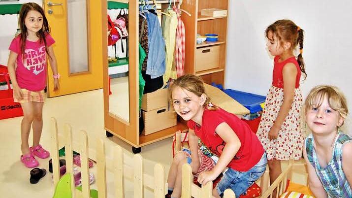 Nach der Sanierung macht das Spielen im Kindergarten noch mehr Spaß.