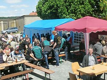 Eine Momentaufnahme vom Weißbierfest Foto: privat
