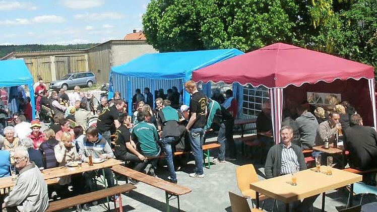 Eine Momentaufnahme vom Weißbierfest Foto: privat