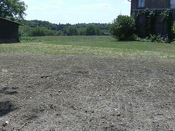 Hier könnte schon bald ein Kinderspielplatz entstehen. Foto: Malbrich