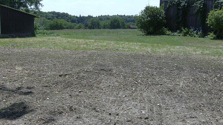 Hier könnte schon bald ein Kinderspielplatz entstehen. Foto: Malbrich
