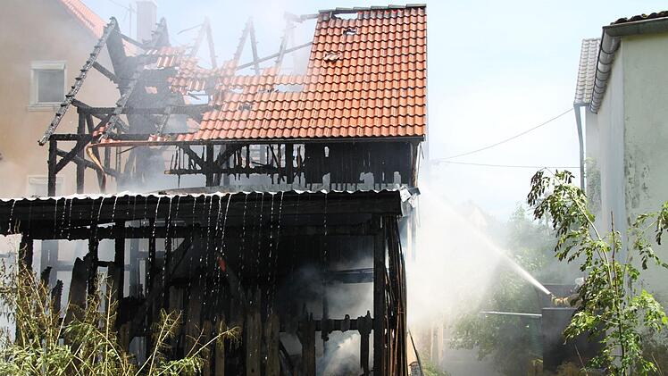 Großbrand in Hutschdorf Foto: Andreas Schmitt