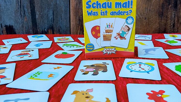 Schau mal! Was ist anders? - Das Kinderspiel von Amigo im Test